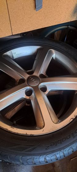 Audi rims and tires