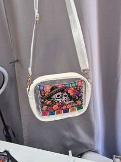 Clear Crossbody Bag Día de Los Muertos Print
