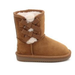 Koolaburra UGG Girls Victoria Shirt Boots Size 1