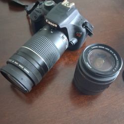 Canon Rebel T5 Camera With Extra Lens