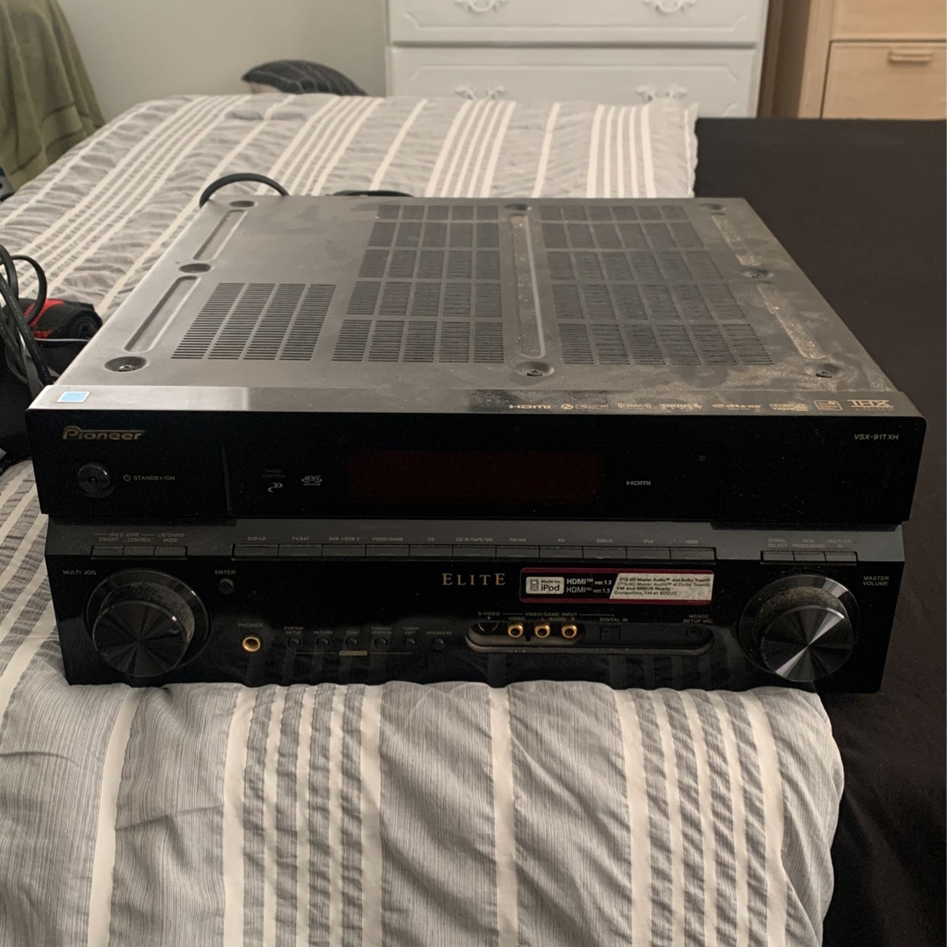 Pioneer Elite 7.1 Channel Digital Home Theater Receiver VSX-91THX Be