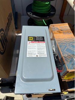 Square D Safety Switch 30A HU361