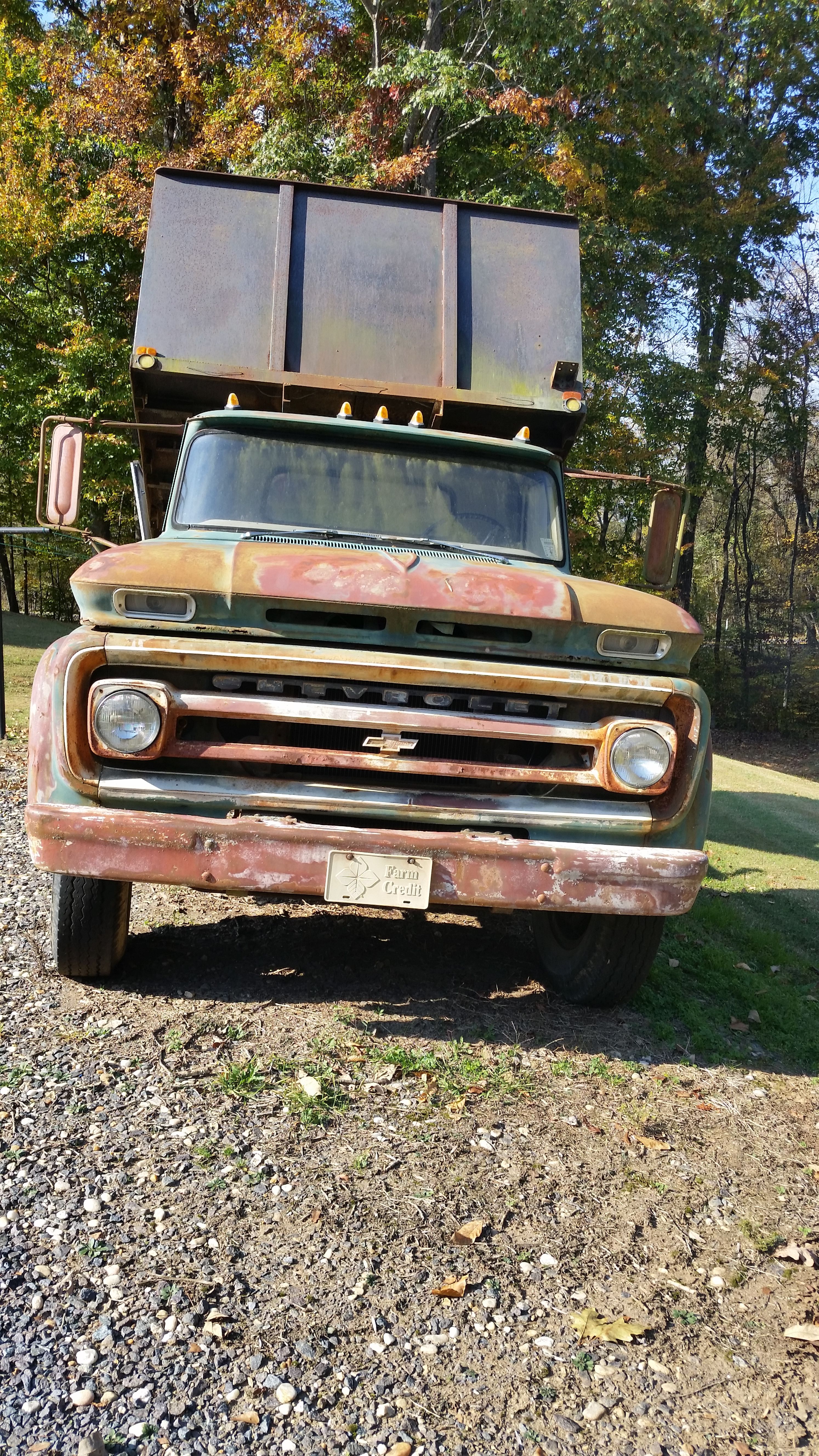 1965 chevy dump truck