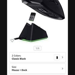 Razer Deathadder V2 Pro With Charging Dock!