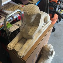 Two Garden Statues 