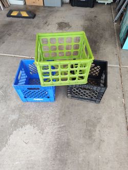 Storage bins (3)