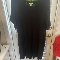 Black Shift Dress