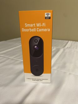 Smart 2.4GHz Wi-Fi Doorbell Camera Al Surveillance Doorbell Wide Angle...