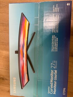 Samsung 27in curved monitor