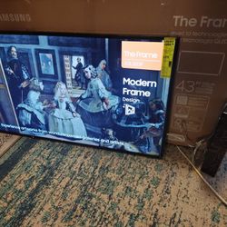 Samsung - 43” Class LS03FA The Frame Series QLED 4K UHD Art