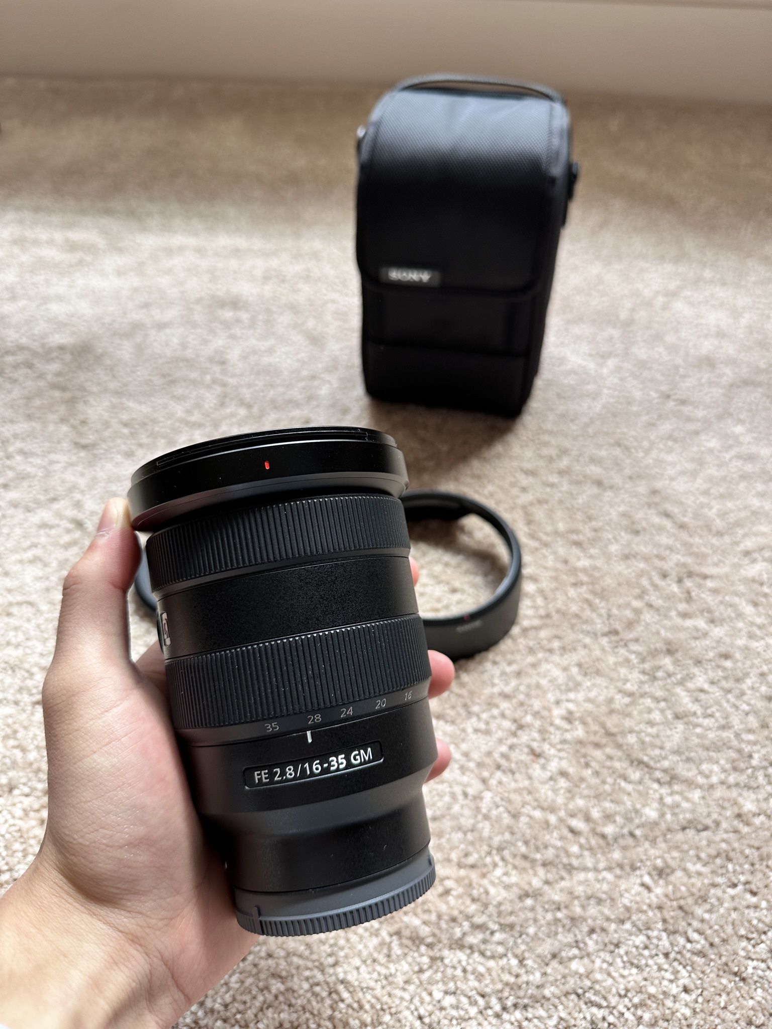Sony GM 16-35mm/Fe2.8 MINT CONDITION 