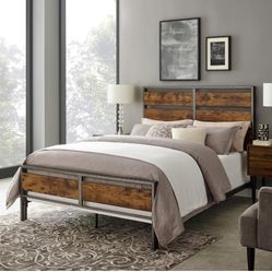 Queen size bed frame 