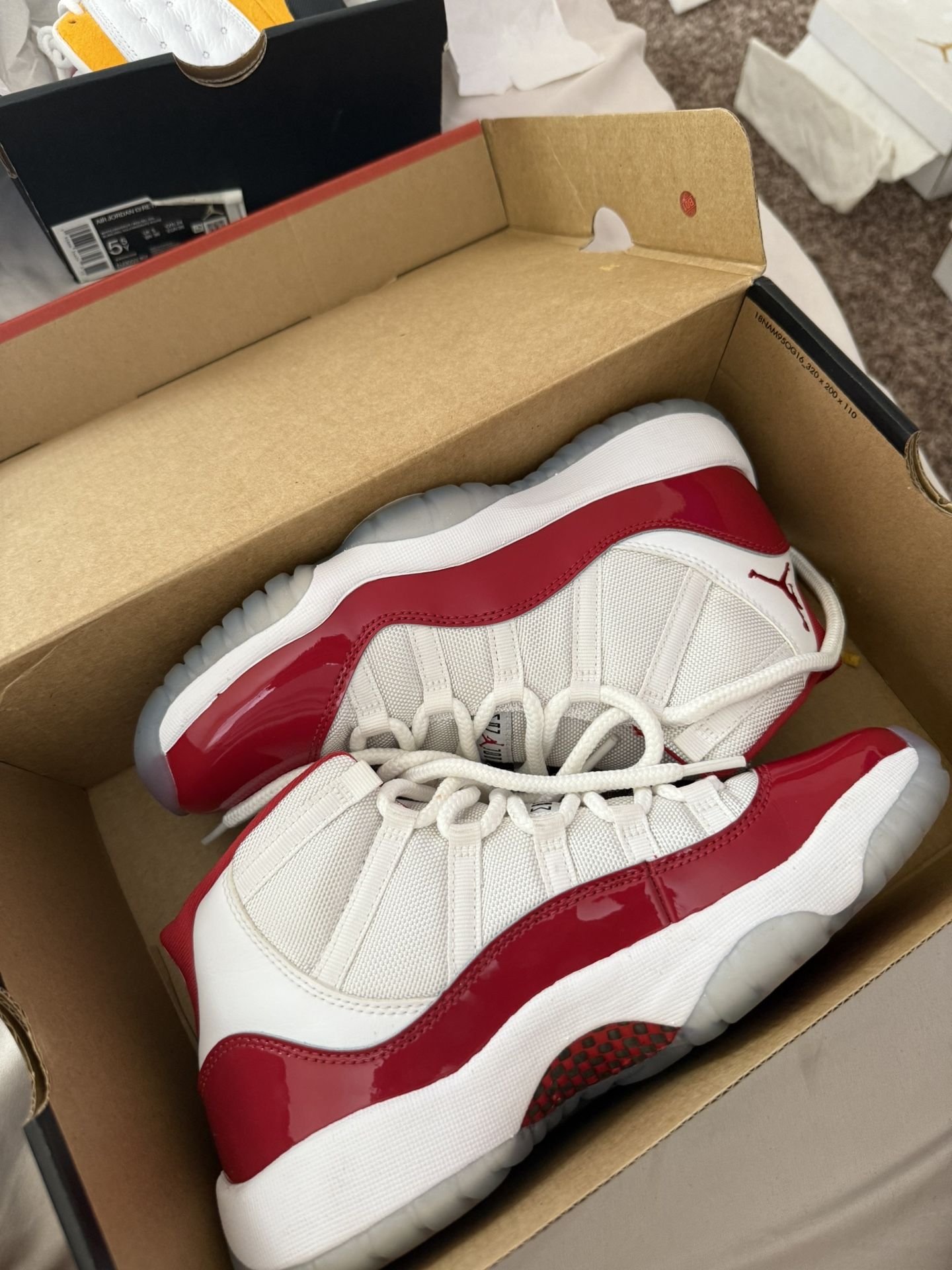 Cherry Jordan 11’s