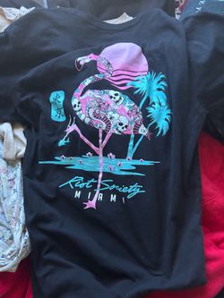 Two Riot Society shirts