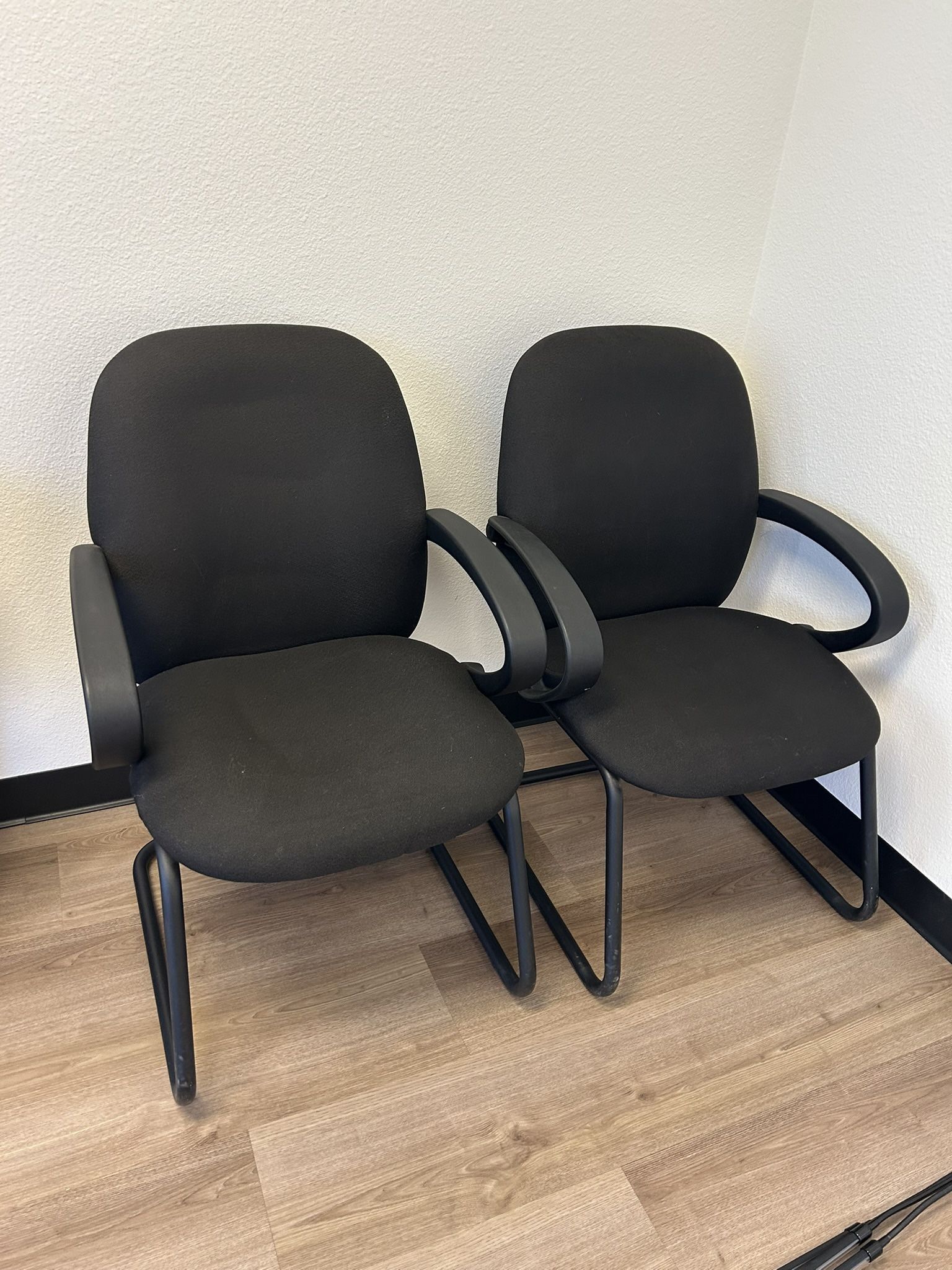 Office Chairs, Set Of Six.