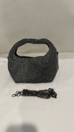 Aqua studded Pouch