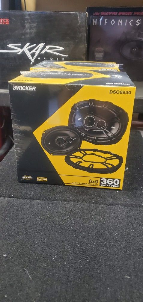 KICKER 6x9 DOOR SPEAKERS