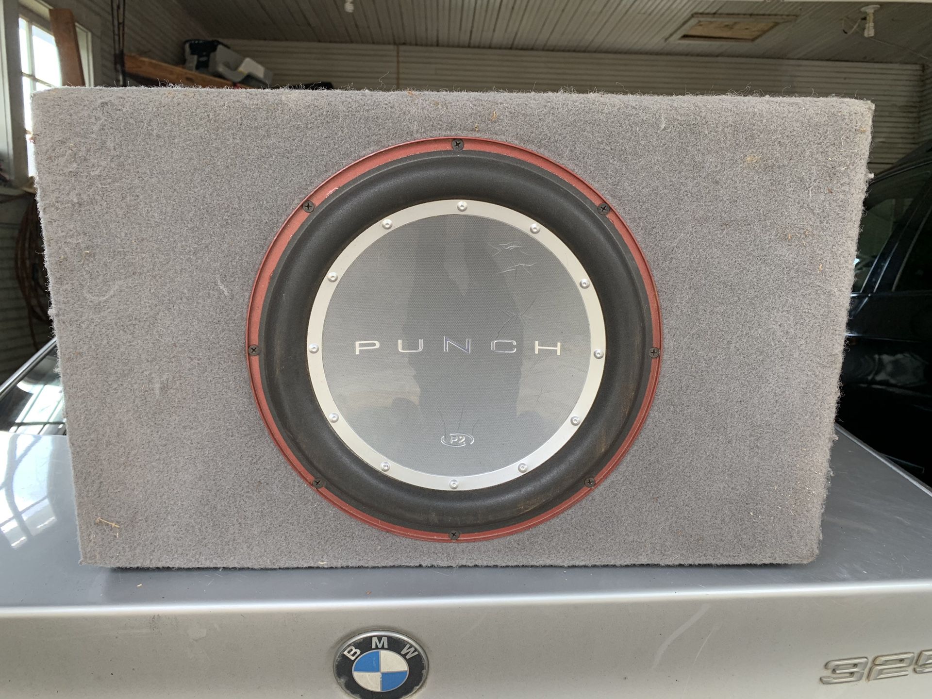 12” P2 Punch subwoofer