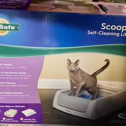 New Pet Safe Scoop Free Litter Box 