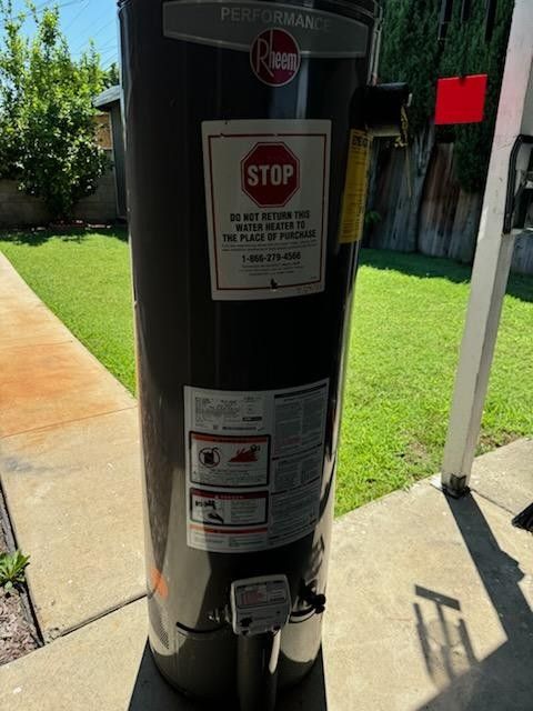 New 40 Gallon Water Heater