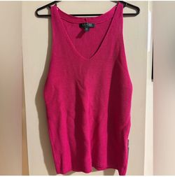 Ralph Lauren Fuchsia Knit Tank Top