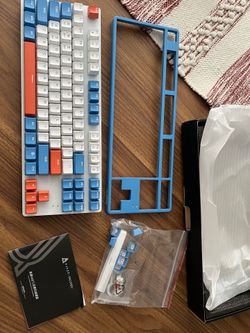 Ajazz AK871 Wireless Mechanical Keyboard - TKL (Original Box & Accessories)