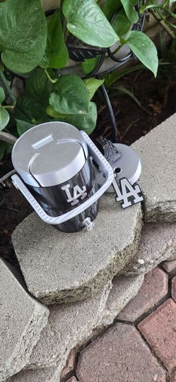LA Dodgers Mini Cooler with Logo Charm