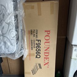 $380 both new full bed and bed frame New