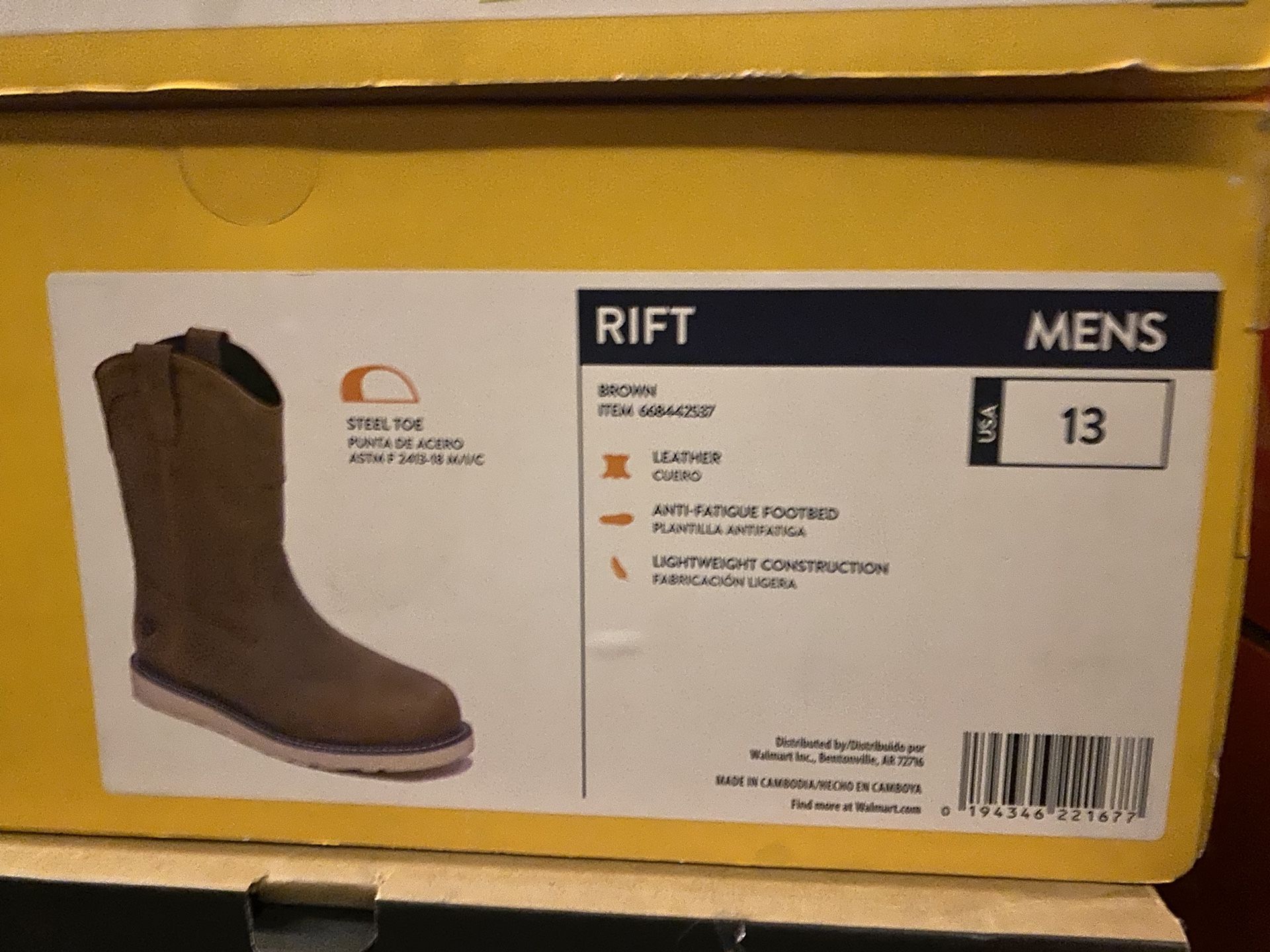 Rift Work boot