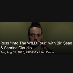 Russ with Big Sean And Sabrina Claudio Tickets