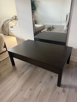 Coffee table with storage
