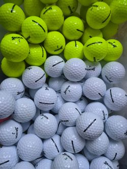 Srixon soft feel golf balls.