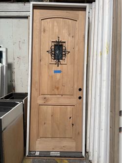 Solid wood Exterior door  36 X 96 LH $700