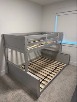 Korbin Kids Twin Over Full Bunk Bed