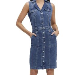 Guess dress size x-small can fit up to size medium  super strechy  