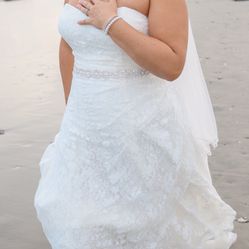 David’s Bridal Wedding Dress 