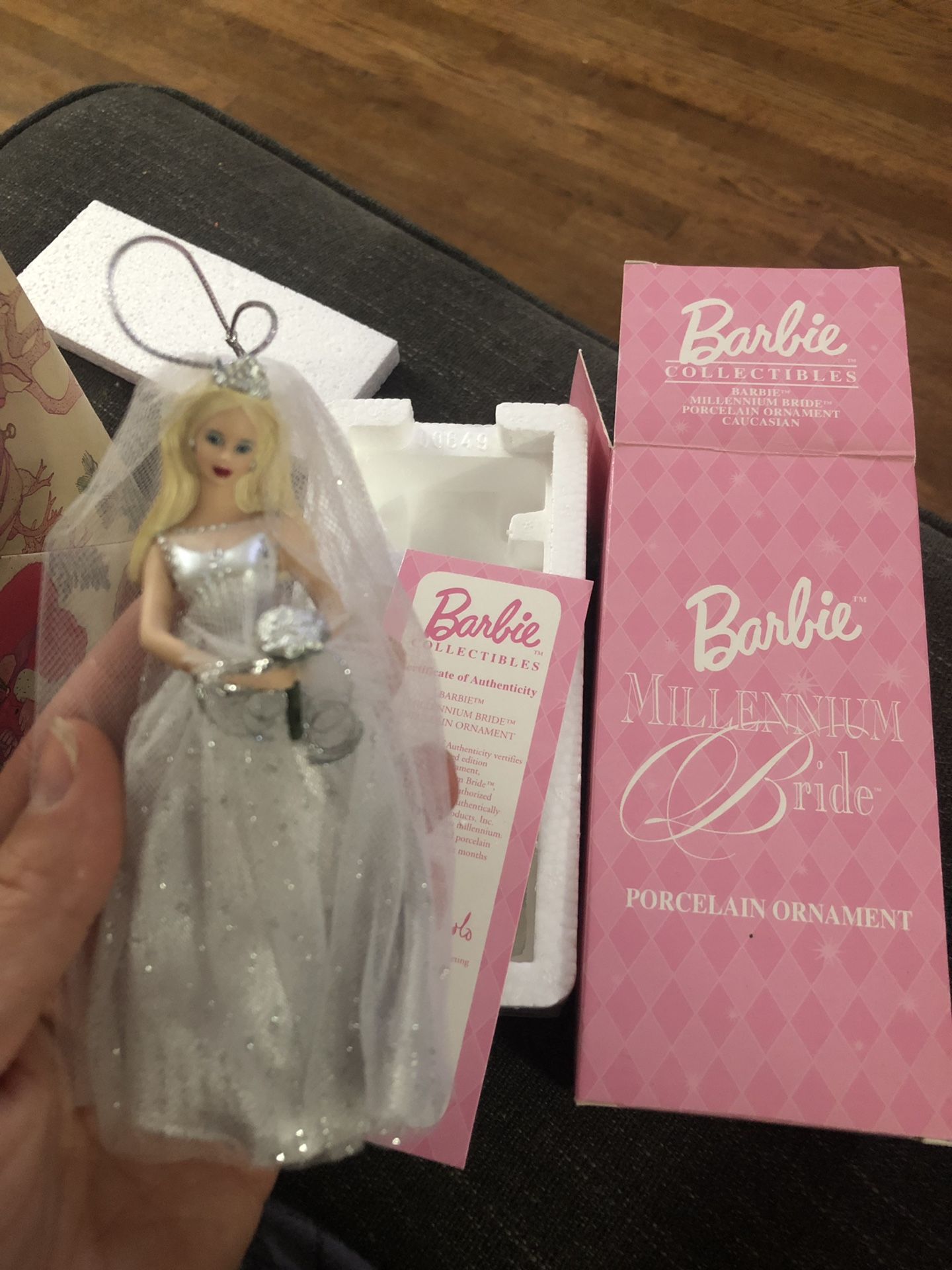 Barbie Millennium bride ornament