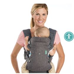 Infantino FLIP 4-IN-1 CONVERTIBLE CARRIER, GREY