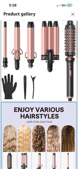 New in box hair curler set