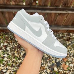 Jordan 1 Low Wolf Grey (Size 5, 6, 6.5)