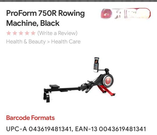 PROMFORM 750R Rowing Machine 