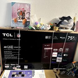 75 Inch TCL Brand New 