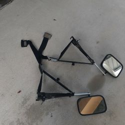 Towing Mirrors They Clip On Your Front Door When You're Towing A Camper Or Trailer Wider Than Your Truck So You Can See $50 For The Pair