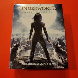 $20 BLU RAY UNDERWORLD LEGACY COLLECTION ,  UNDERWORLD  5  DIFFERENT FILMS. BLU RAY ONLY NO DIGITAL CODES OR DVD  $20