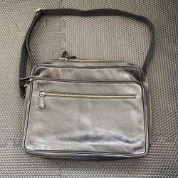 Leather messenger Bag - Old Angler