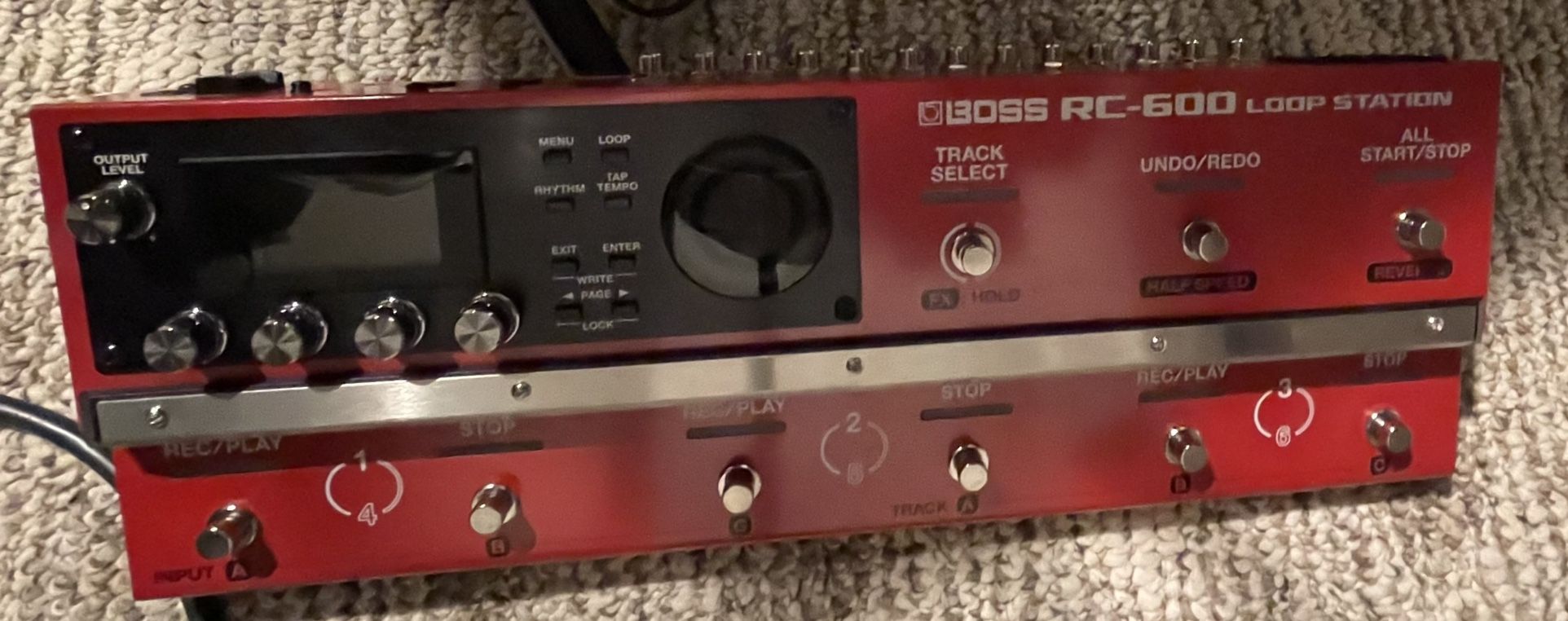 RC600 Looper Station pedal