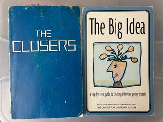 The Closers & The Big Idea — 2 Books