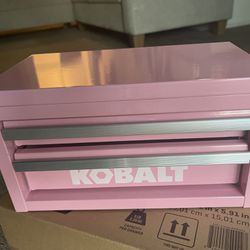 Pink KOBALT TOOL BOX 