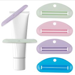 4Pcs Toothpaste Squeezer, Plastic Toothpaste Tube Roller