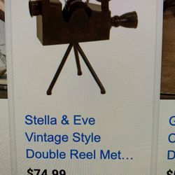 Old fashion real to reel movie camera Home decor - Kirklands for Sale in  Casselberry, FL - OfferUp